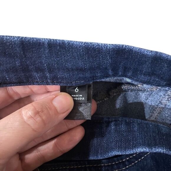 Simply Vera Vera Wing elastic waist band size 6 jeans skinny - Picture 4 of 5